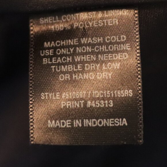 En Focus Petite Black and Aqua Striped Scoop Neck Sleeveless Swing Dress Size 14 - Picture 3 of 13